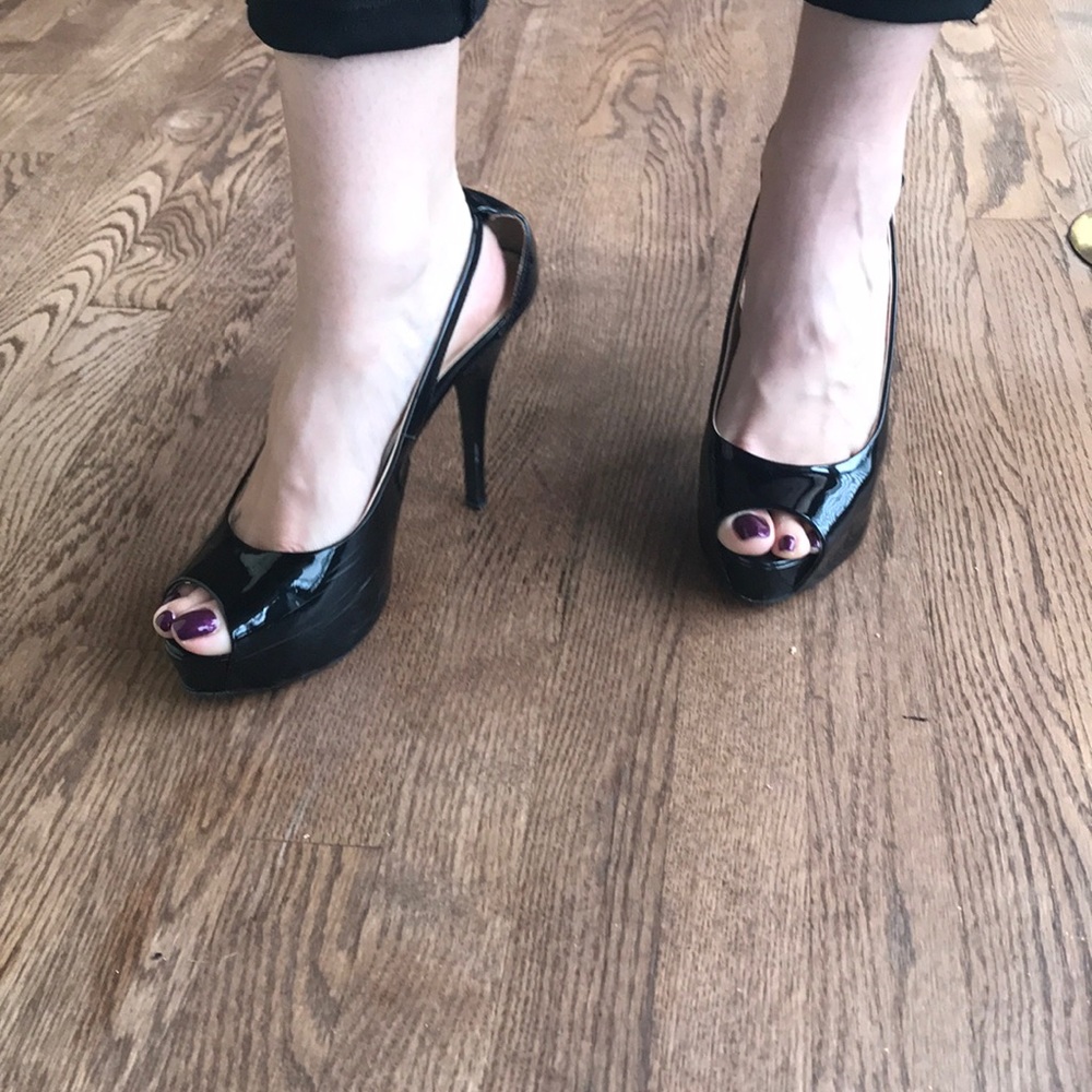Guess platform heels